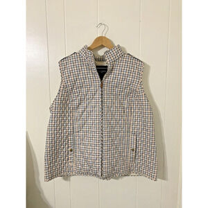 Talbots Women’s Size 2X Quilted Puffer Polyester With Vest Full Zip Heritage